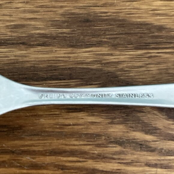 Set of 2 Oneida MY ROSE Dinner Forks 7 1/4" Stainless Flatware Community - Picture 7 of 7